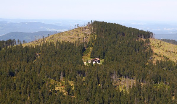 Malý Javor a Chamer Hütte