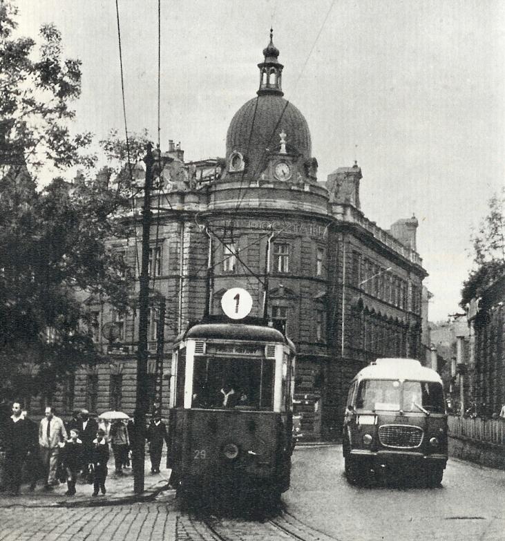 Tramwaje w Bielsku-Białej w 1970 r.