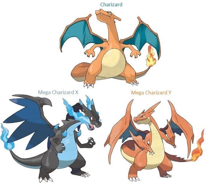 pokemon x and y charizard mega evolution
