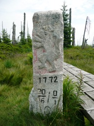 Hraniční kámen 1772