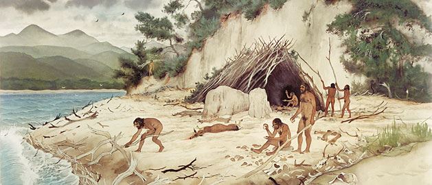 Plage de Terra Amata, il y a 400 000 ans