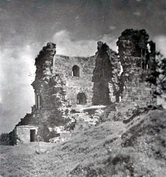 Hrad před rekonstrukcí, okolo 1909
