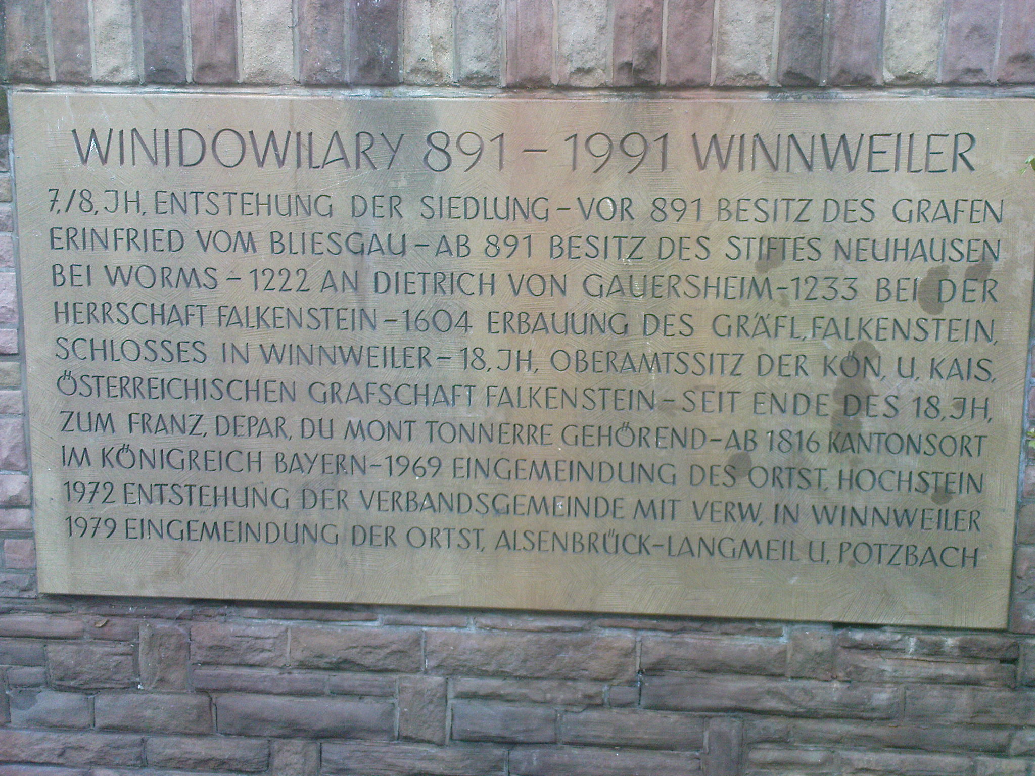 Suchbild Winnweiler