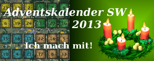 Ich bin ein Owner des Adventskalenders Schweinfurt 2013