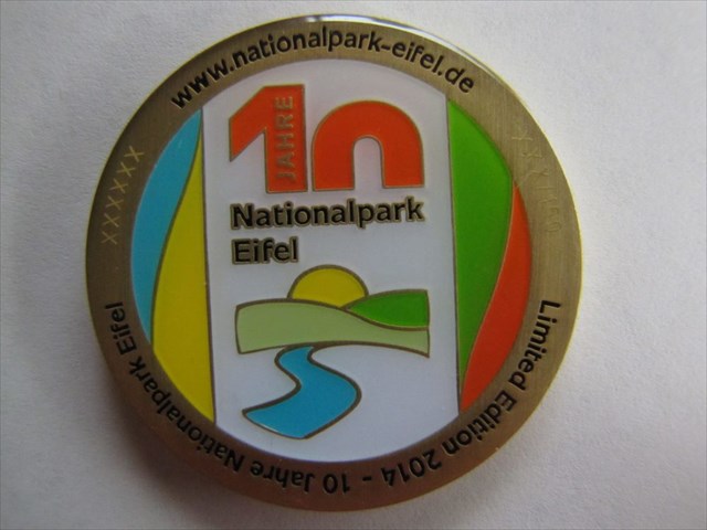 EventCoin - 10 Jahre Nationalpark Eifel - Antikbronze - Vorderseite
