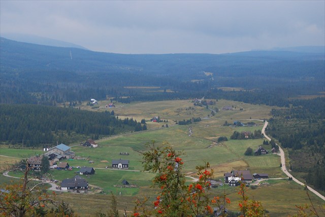 pohled z vrcholku / view from the summit