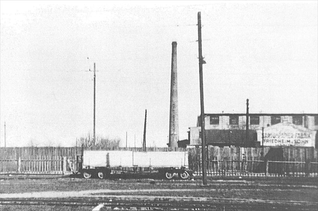 Fabrikshallen um 1930
