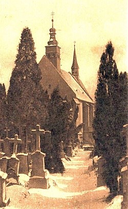 Hřbitov a kostel Všech svatých