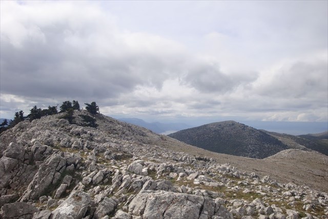 View to Liontari Peak