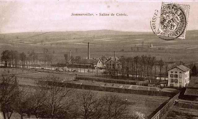La saline de Crévic (avant 1905)