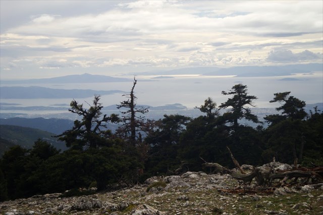 View from Douskia Peak