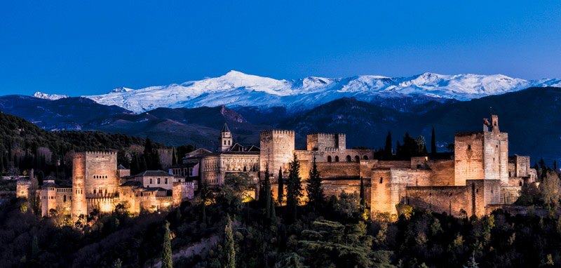 Visita nocturna a la Alhambra