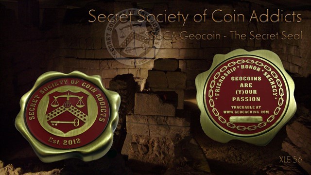 Hide*seek: SSoCA Geocoin - The Secret Seal