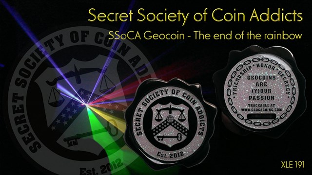Hide*seek: SSoCA Geocoin - The end of the rainbow