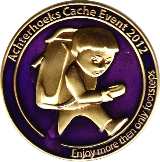 front side of the geocoin