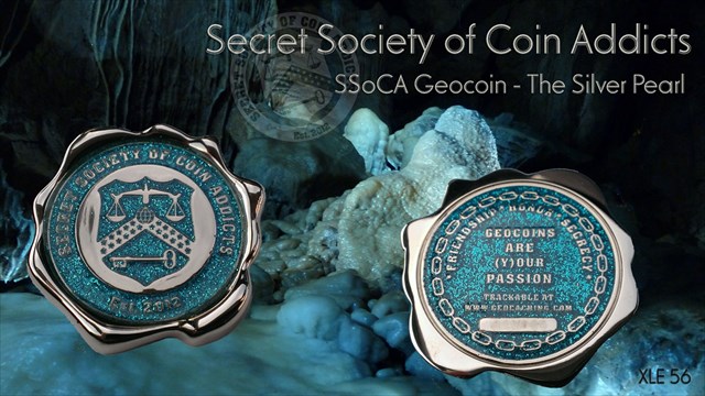 Hide*seek: SSoCA Geocoin - The Silver Pearl